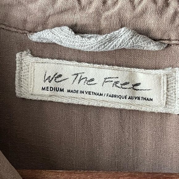 Free People Brown and White Jacket - Picture 5 of 9